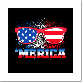 Merica! 4th of July Posters and Art